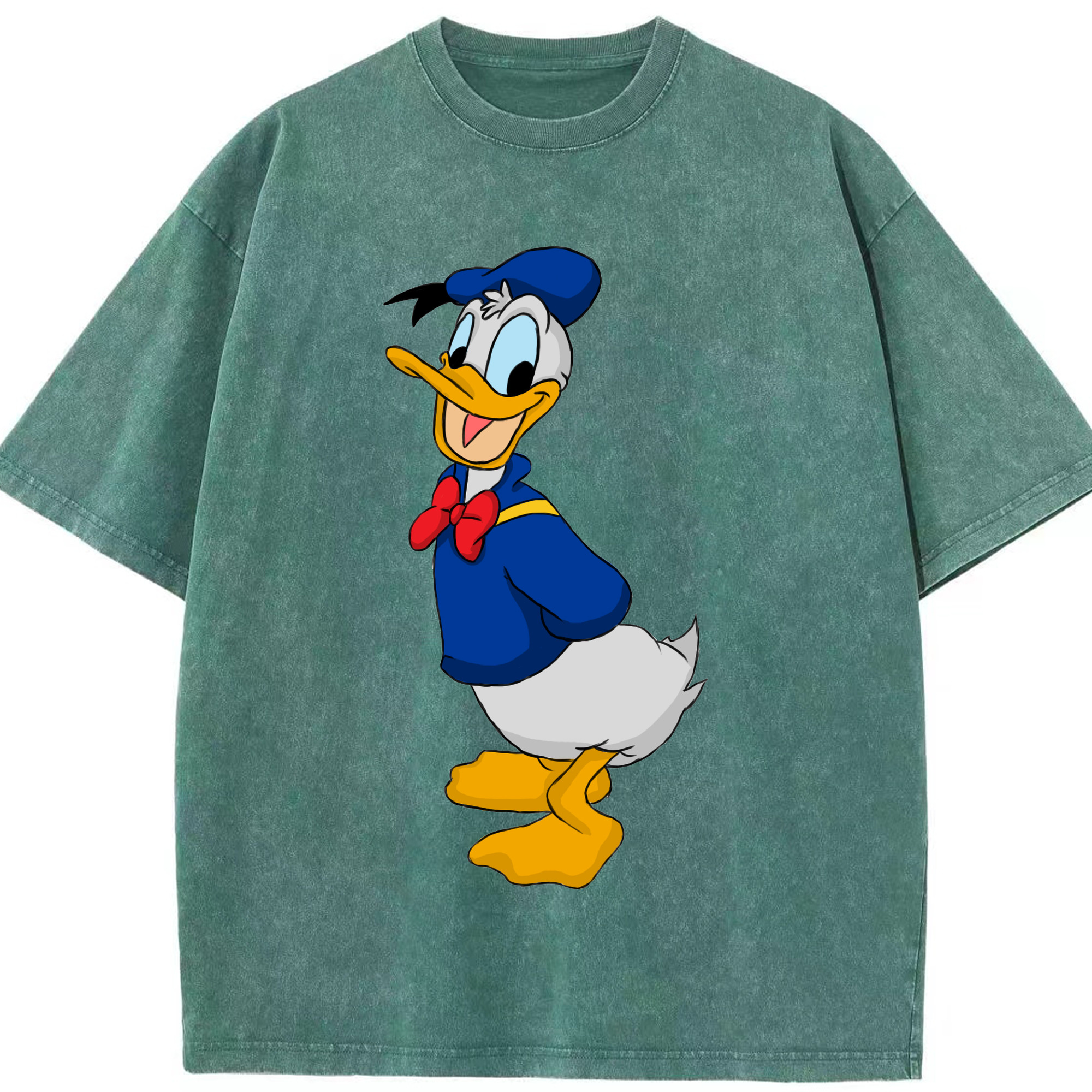 （画像用） ミッキーマウス Mickey Mouse 綿100% ヴィンテージ風 半袖Tシャツ（フロントプリント）